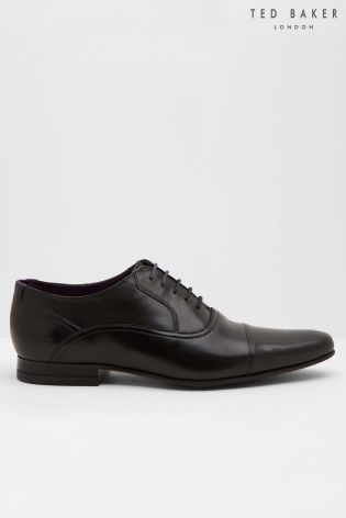 Ted Baker Black Toecap Oxford Shoe